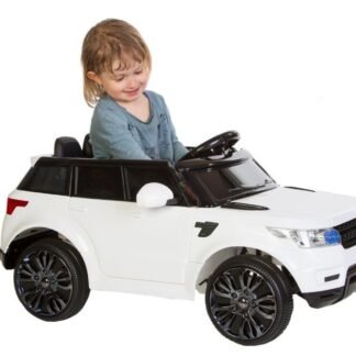 COCHE BATERIA RAPIDLITTLE 12V, BLANCO, NIÑOS 1 A 3 AÑOS.  INDA206-LEGBJ1638